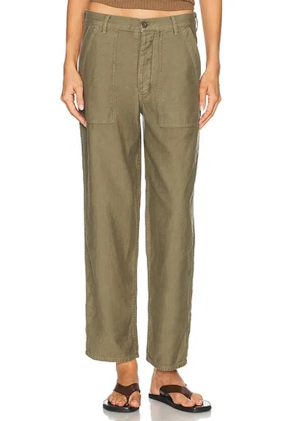 Nili Lotan Earl Pant In Green