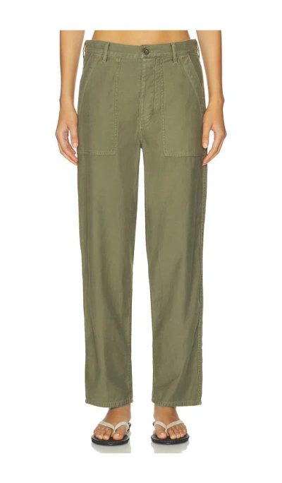 Nili Lotan Earl Pant In Green