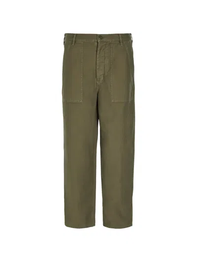 Nili Lotan Earl Patch-pocket Cargo Pants In Green