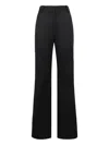 Nili Lotan Christophe Flared Wool Pants In Black