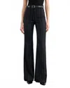 Nili Lotan Effy Pant In Black Pin Stripe In Multi