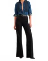 Nili Lotan Effy Trouser Pants In Black In Black
