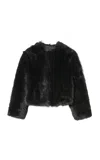 Nili Lotan Elan Shearling Jacket In Black