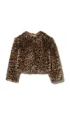 Nili Lotan Elan Shearling Jacket In Brown