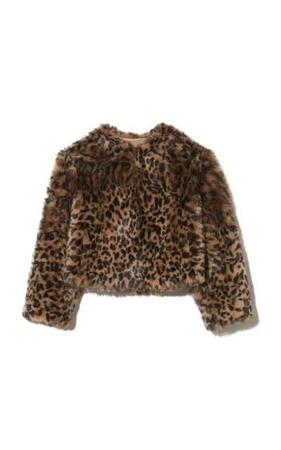Nili Lotan Elan Shearling Jacket In Brown