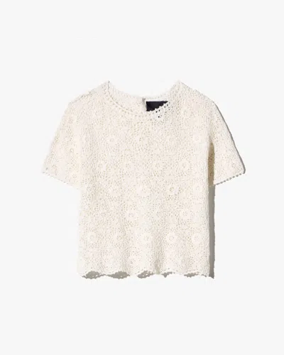Nili Lotan Elionne Sweater In White