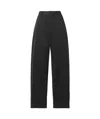 Nili Lotan Eliot Twill Wide-leg Pants In Black