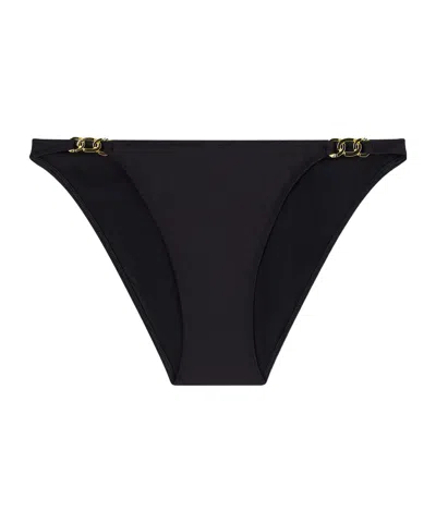 Nili Lotan Embellished Bikini Briefs In Black