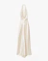 Nili Lotan Essy Silk Gown In White
