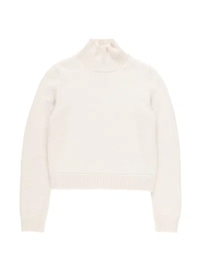 Nili Lotan Estis Cable-detail Sweater In White