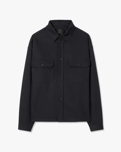 Nili Lotan Evander Shirt In Blue