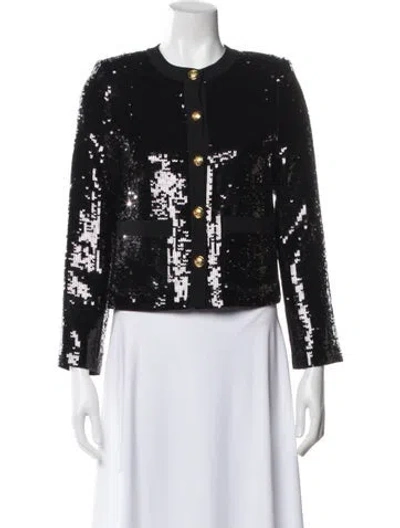 Pre-owned Nili Lotan Evening Jacket In Black