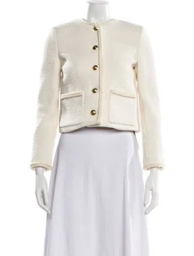 Pre-owned Nili Lotan Evening Jacket In Neutral