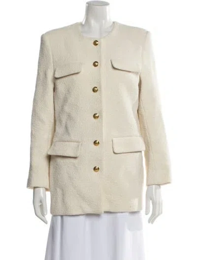 Pre-owned Nili Lotan Evening Jacket In Neutral