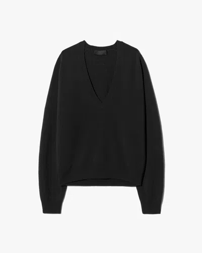 Nili Lotan Feron Cashmere Sweater In Black