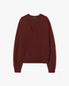 Nili Lotan Feron Cashmere Sweater In Brown