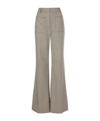 Nili Lotan Flared Casual Pants In Neutral