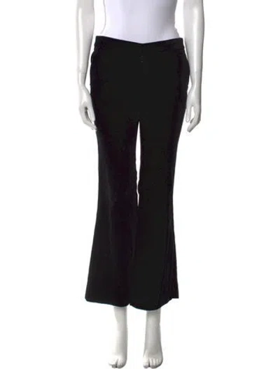 Pre-owned Nili Lotan Flared Pants In Black