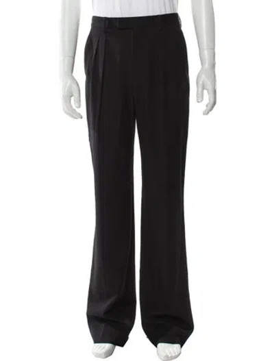 Pre-owned Nili Lotan Flared Pants In Black