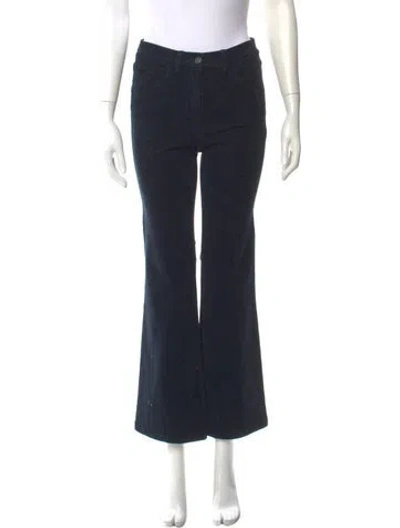 Pre-owned Nili Lotan Flared Pants In Black