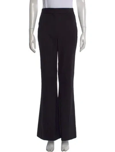 Pre-owned Nili Lotan Flared Pants In Black