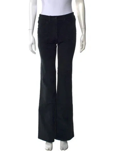 Pre-owned Nili Lotan Flared Pants In Black