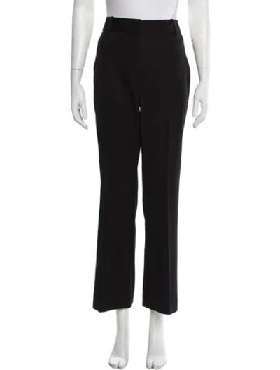 Pre-owned Nili Lotan Flared Pants In Black