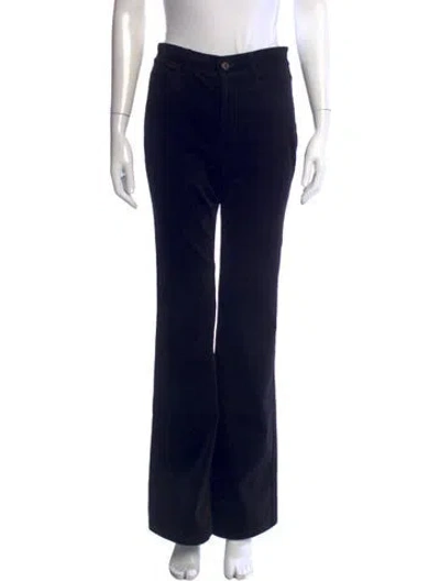 Pre-owned Nili Lotan Flared Pants In Black