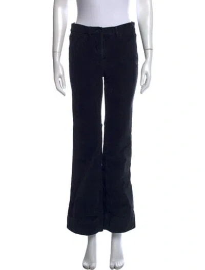 Pre-owned Nili Lotan Flared Pants In Black