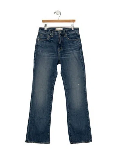 Pre-owned Nili Lotan Flared Pants In Blue