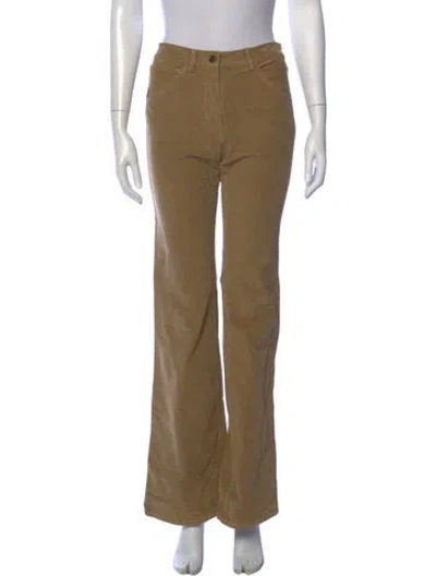 Pre-owned Nili Lotan Flared Pants In Neutral