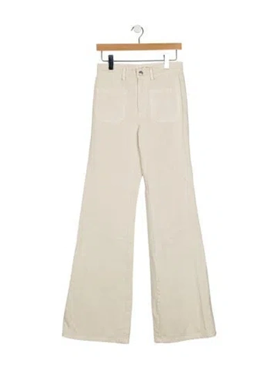 Pre-owned Nili Lotan Flared Pants In Neutrals