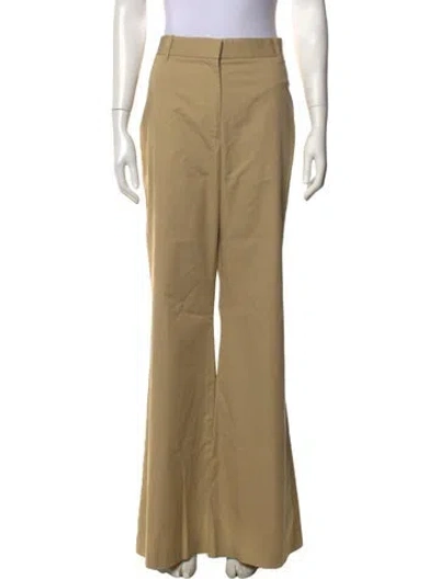 Pre-owned Nili Lotan Flared Pants In Neutrals
