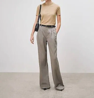 Pre-owned Nili Lotan Flavie Pant In Grey - Size 2 In Gray
