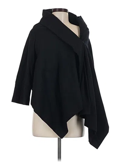 Pre-owned Nili Lotan Fleece Jacket In Black
