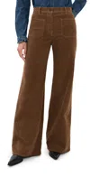 Nili Lotan Florence Corduroy Pants Cafe In Brown