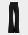 Nili Lotan Smith Jean In Distressed Black In Black