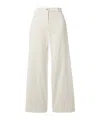 Nili Lotan Florence Flared Lounge Pants In White