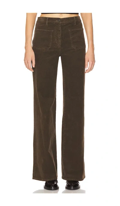 Nili Lotan Florence Pant In Dark Umber