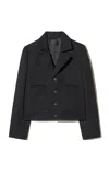 Nili Lotan Georgy Wool Jacket In Black