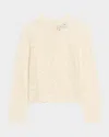 Nili Lotan Gibson Scallop Floral Lace Sweater