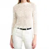 Nili Lotan Gibson Sweater In Ivory In White