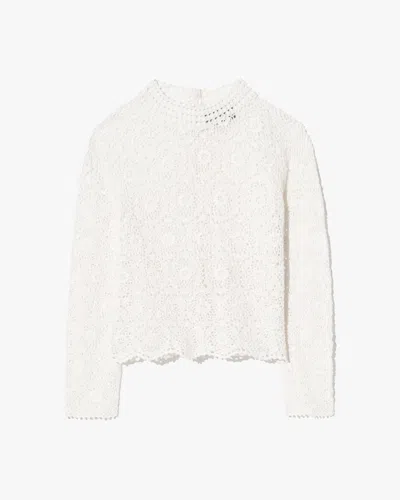 Nili Lotan Gibson Sweater In White