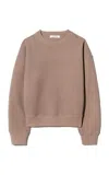 Nili Lotan Gortana Cotton Sweatshirt In Taupe