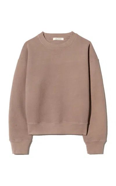Nili Lotan Gortana Cotton Sweatshirt In Taupe