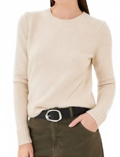 Nili Lotan Gwendolyn Sweater In Light Oat Melange In Neutral