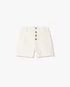 Nili Lotan Harley Denim Short In White