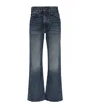 Nili Lotan High-waisted Blue Denim Jeans In Blue