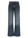 Nili Lotan High-waisted Blue Denim Jeans In Blue