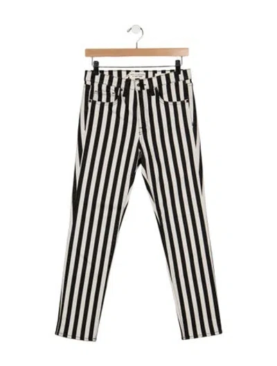 Pre-owned Nili Lotan High-rise Skinny Leg Jeans In Multi